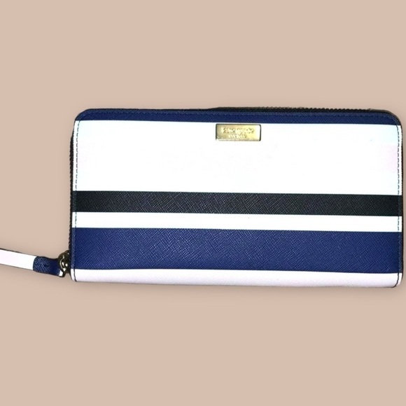 Kate Spade Laurel Way Printed Neda Cruise Trip Continental Wallet - Picture 4 of 8